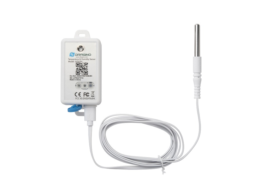 Dragino LHT65N dual temperature concrete sensor
